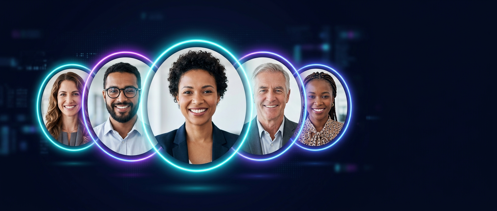 Diverse business professionals growing with ORVEXTA